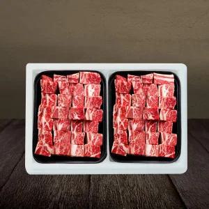 [음식백서] 미국산 초이스등급 찜갈비 2kg (1kg 2팩)