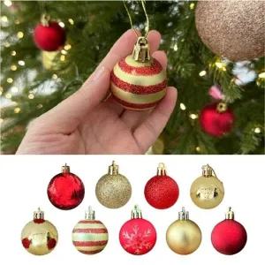 [이거찜] 크리스마스 트리 장식볼 미니 믹스 세트 50P 오너먼트 트리볼
