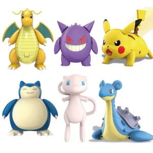 포켓몬 체인징 피규어 가랏피카츄 망나뇽 잠만보 뮤 라프라스 팬텀