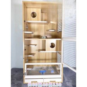 친칠라케이지 사육장 다람쥐 계단형 복층 2세대