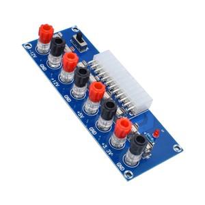 XHM229 24 핀 ATX 전원 공급 장치 어댑터 보드 회로 콘센트 모듈 출력 터미널