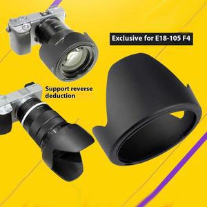ALC-SH128 sh128 역방향  꽃 렌즈 후드 커버 72mm 소니 호환  E마운트 PZ 18-105mm F4 G OSS 카메라