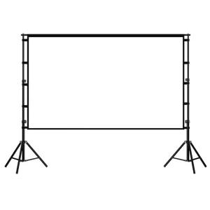 캠핑용 족자 스크린 투영막 세트 이동식