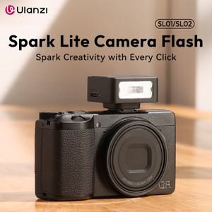 Ulanzi SL01/SL02 Spark Lite 카메라 플래시  캐논 DSLR Vlog 용 사진 비디오 라이트