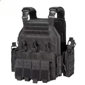 전술 조끼 서바이벌 슬림 경량 방탄복 위장 헬멧 탄창 특수 플레이트 갑옷 호신용 보호