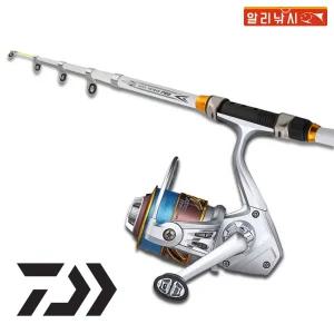 다이와 V-MAX ST 4000 바다 원투 낚시대 세트 방파제 초보 입문용 줄감긴 릴