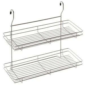 걸이형 주방선반 2단 스테인리스 행거봉 주방걸이 주방선반 컵걸이 컵선반