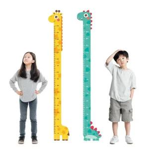 벽자 장만 어린이방 인테리어 기린 시트지 동물 공룡 스티커 신장측정자 키재기 줄자 데코