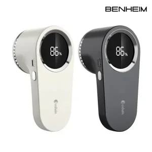 벤하임 무선 보풀제거기 BKL001 충전식 보풀기 휴대용 LCD화면 6중칼날 3중커버망