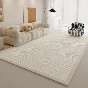 워셔블 먼지없는 방수 대형 거실 러그 카페트 매트 거실러그 거실매트 카펫트 (특대형)