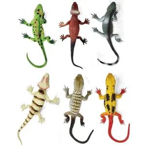 삑삑삑 도마뱀 6종 택1삑삑이 모형교구 인형 피규어 규어 동물 동물어 장난감