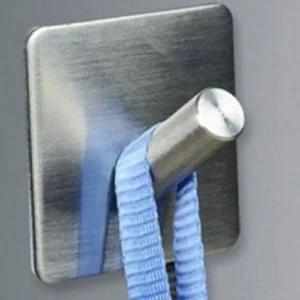 1구 붙이는고리 스티커걸이 부착용고리 접착걸이 사용이편리한 튼튼한훅