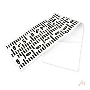 키성장 측정 스티커 신장 확인용 눈금 어린이 클리너 키성장스티커