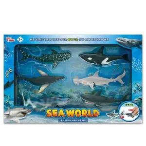 바다 생물 장난감 피규어 어항 장식용 물고기 6종