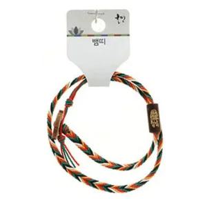 고품질 호연 불교 기원 팔찌 오방색 수제 2단 염주(뱀) 수제 염주 뱀 (WFFUCJJ)