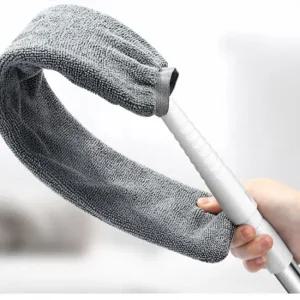 먼지제거 휘어지는 걸레판 청소밀대 길쭉한 틈새청소 먼지청소 틈새청소 밀대걸래