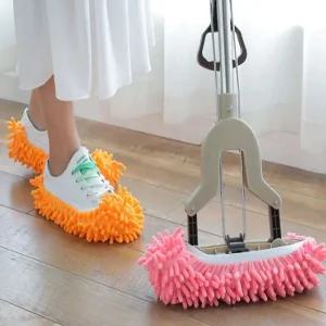 탈부착 바닥청소 덧신형 걸레실내화 거실슬리퍼 실내용슬리퍼 극세사슬리퍼 걸레슬리퍼