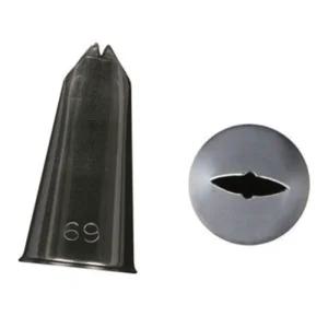 베이킹 장식 깍지 생크림용 10mm 스텐 잎사귀 케이크 앙금플라워재료