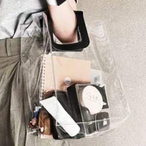[아우트]투명 PVC가방 비치가방 PVC백
