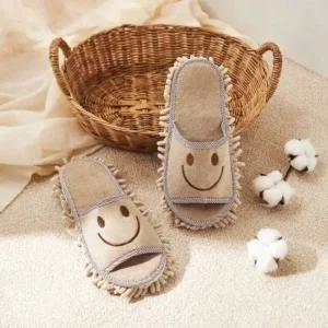 간단한 청소슬리퍼 가벼운 분리세척 걸레슬리퍼 손걸레 청소걸레 청소실내화 걸레실내화