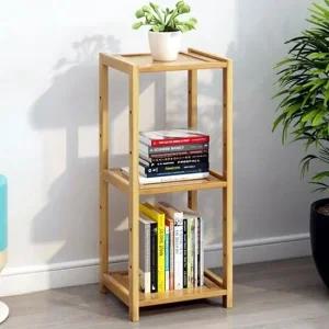 수납선반 대나무 선반 3단 인테리어 플랜홈 화분 진열 수납선반 인테리어선반 화분선반