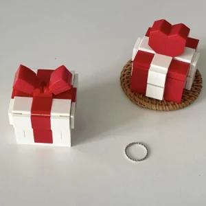 프로포즈 반지함 포장 케이스 선물 조립 특별한 프로포즈 반지함 포장