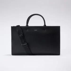 [질스튜어트핸드백] [삭형콜라보][ROGAN]로건 블랙 레더 심플 토트백 JUBA5F941BK