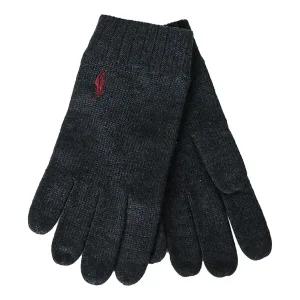 폴로랄프로렌 25FW 남성 로고 울 장갑 블랙 710886135 004