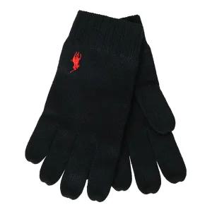 폴로랄프로렌 25FW 남성 로고 울 장갑 블랙 710886135 001