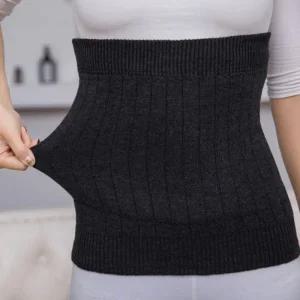 [피커]복대 허리워머 벨벳기모 방한 복부 스판