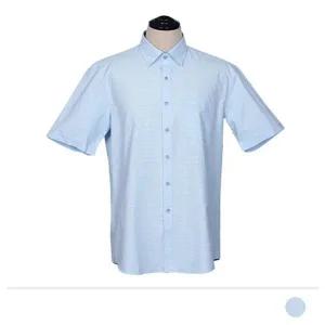 [하프클럽/]반팔셔츠 와이셔츠 남방 옥스포드 단가라 남자셔츠