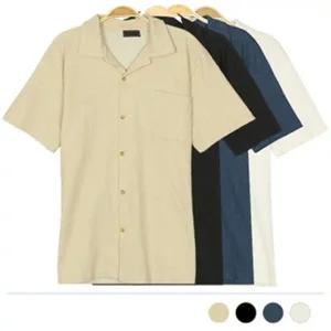 [하프클럽/]드레스 신상셔츠 남자셔츠 반팔 줄무늬 남방 루즈