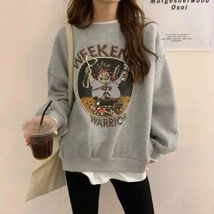 [하프클럽/]기모 반팔 레이어드 맨투맨 티셔츠