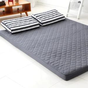 바숨 순면 누빔 사계절 토퍼 라텍스 메모리폼 매트리스 커버 SS/ Q