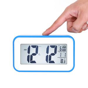 스마트 디지털 터치형 알람시계 알람소리 큰 탁상시계 전자