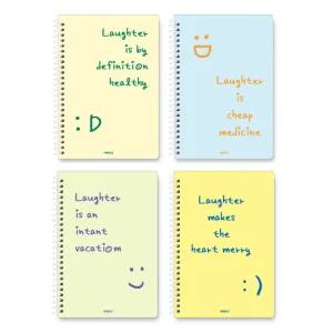 양지 PP 스프링 노트 대2호 사무용 공책