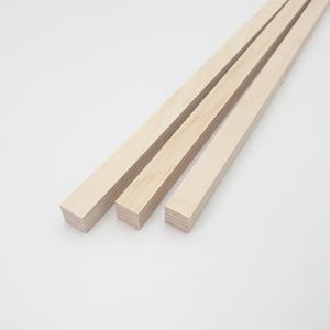 자작나무 합판쫄대 나무쫄대 각목 몰딩 15x15x800mm (2개묶음)