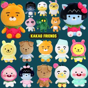 정품 카카오 프렌즈 인형 라이언 어피치 무지 네오 프로도 튜브 신비 엉덩이탐정 캐릭터 동물인형