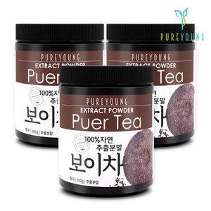운남성 보이차 추출분말 300gx3통
