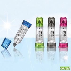 OVAL 오발 1초리필 미니 수정테이프 본품 QBR-506/B