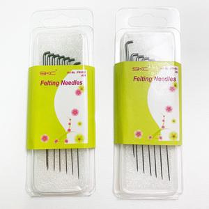 SKC 양모니들펠트바늘 7개입 바늘세트 스몰사이즈 리필 교체용 니들 1구 3구 7구 호환