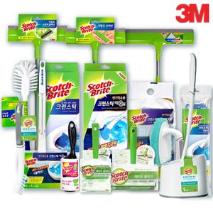 3M 스카치브라이트 욕실 브러쉬 돌돌이 모음전