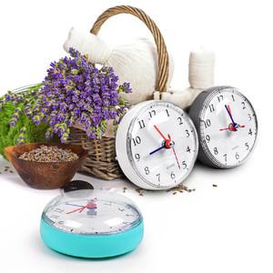 민트 / 플라이토 국산 욕실 무소음 원형 방수 벽 시계 / 화장실 주방 목욕탕 붙이는 흡착식 아날로그