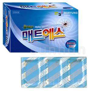 보령제약 그린세이프 매트에스 60매X1개/모기 매트 리필