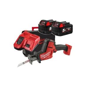 밀워키 M18 FHZ-502X/0X 충전 컷소 5A 배터리 2개세트