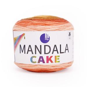 만다라 케이크 1볼 100g 아크릴실 나염실 케이크얀 초보추천실 블랭킷뜨기