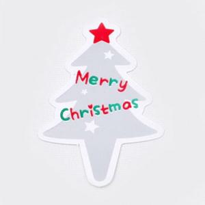 크리스마스 케익 장식 흰나무 100개입 / 케이크 데코 픽 택 픽스 토퍼 만들기