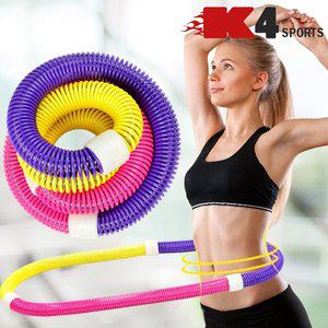 [케이포스포츠]K4스포츠 K4-63 스프링훌라후프 꽈배기스프링훌라후프