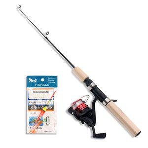 [SAPA]싸파 아이스로드 올킬 낚시대 스피닝릴 채비 포함 세트 빙어낚시 송어낚시 겨울낚시