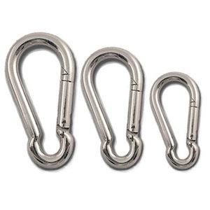 강철 카라비너 10mm 공구걸이 산업용카라비너 암벽고리 캠핑 등산고리 등산용품 비너